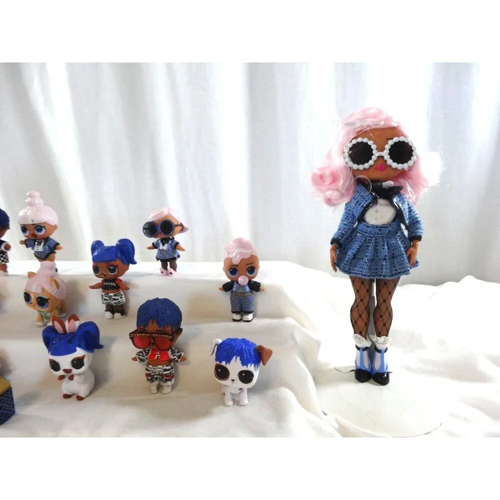 LOL Surprise OMG Downtown BB Uptown Girl‎ Locker Sets Big Sister Pet Accessories